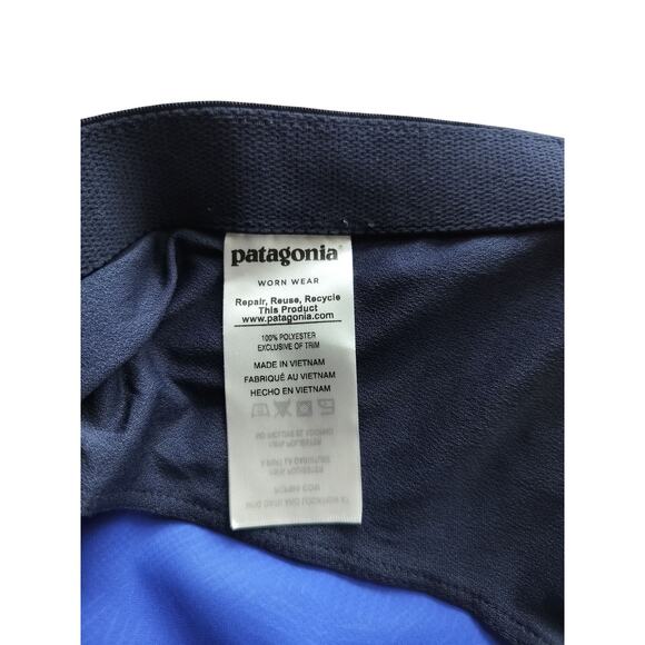Patagonia Women's Strider Pro Short 2.5" Lightweight Blue Shorts Size L - Picture 14 of 14